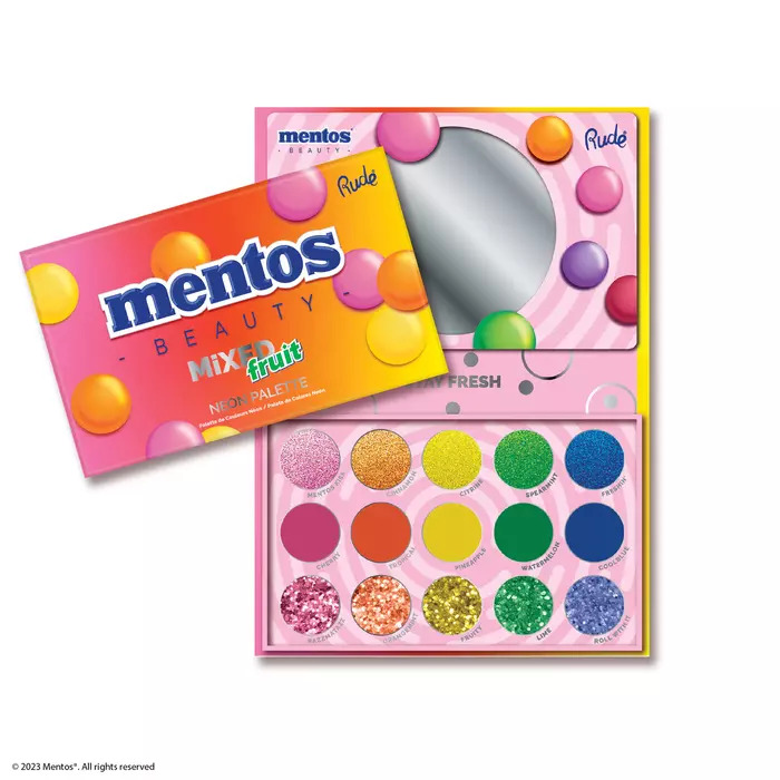 Mentos paleta senki i glitera za oči Palette Neon  810079384617| Rude Cosmetics | Ecobeauty online