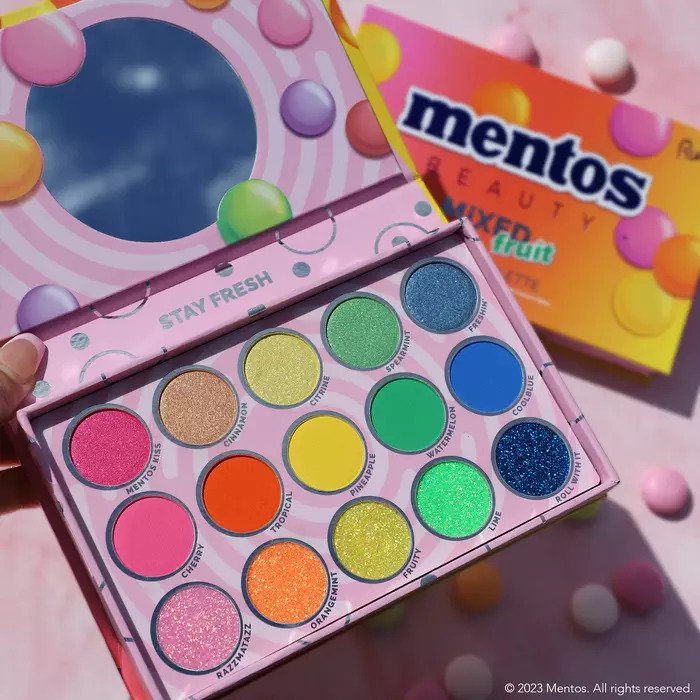 Mentos paleta senki i glitera za oči Palette Neon  810079384617| Rude Cosmetics | Ecobeauty online