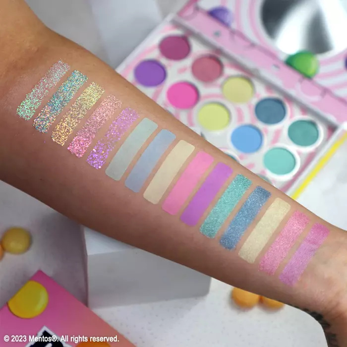 Mentos paleta senki i glitera za oči Palette Pastel 810079384624| Rude Cosmetics | Ecobeauty online