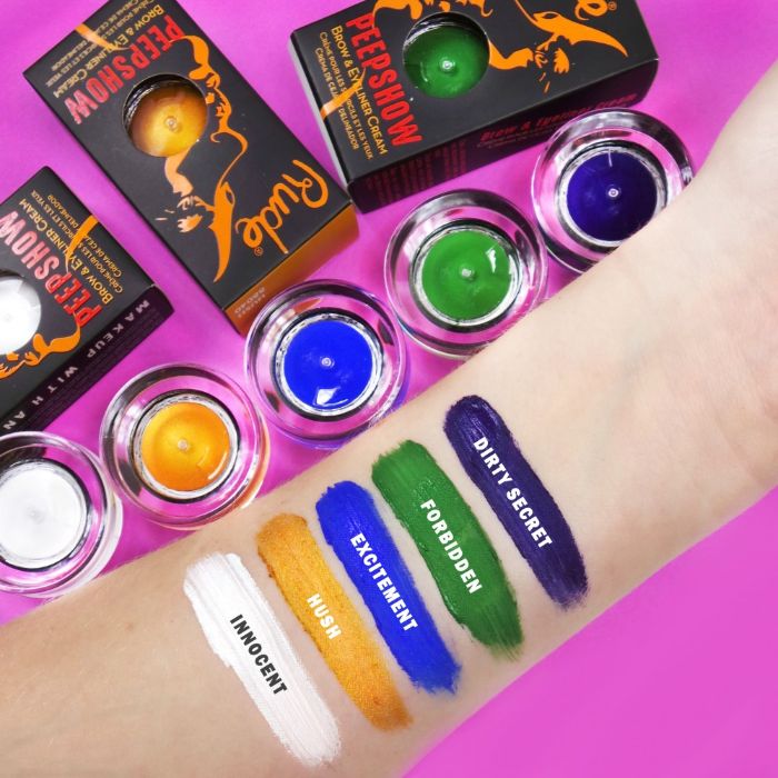 Kremasti ajlajner za obrve i oči Peep Show - Brights | RUDE COSMETICS | Ecobeauty