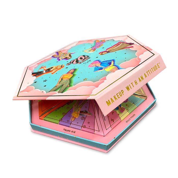 Set od 6 paleta senki za oči - The 70s Palette | RUDE COSMETICS | Ecobeauty