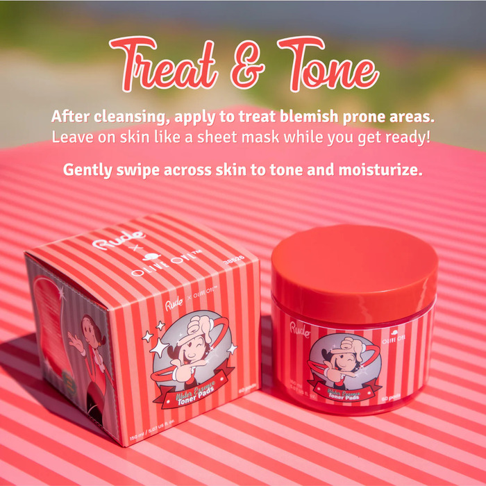 Toner Jastučići sa Hijaluronom Olive Oyl 810079385263 | Rude Cosmetics | Ecobeauty