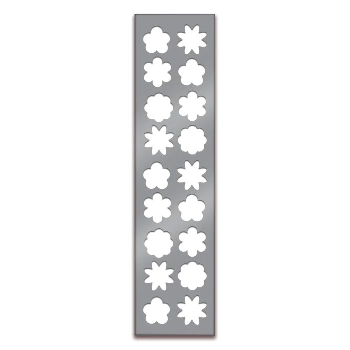 Šabloni za šminkanje RUDE COSMETICS Style I 810079382590 ⏐ RUDE COSMETICS ⏐ Ecobeauty