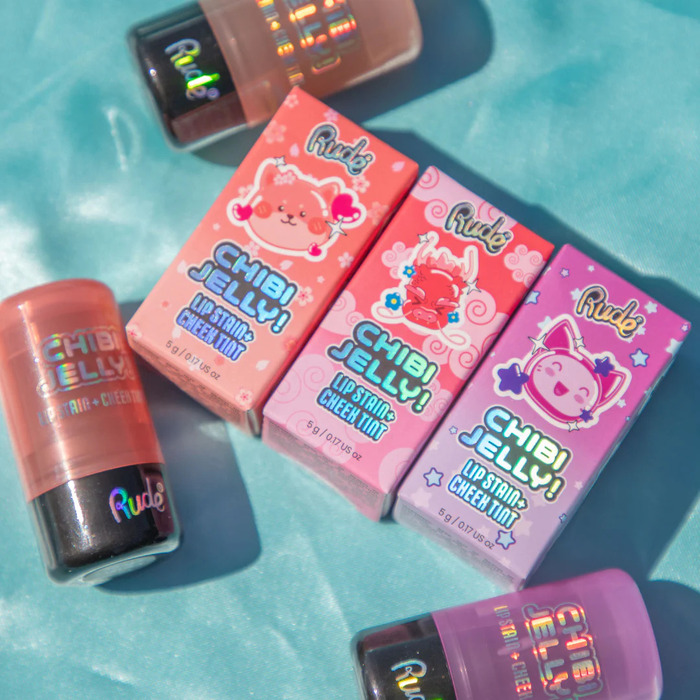 Rumenilo i balzam za usne 2/1 Momo – Chibi Jelly Manga  | Rude Cosmetics | Ecobeauty - 810079387465
