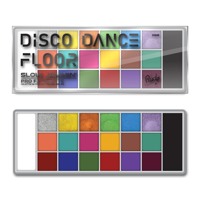Paleta boja za lice i telo Disco Dance Floor ProFX Palette 850018210850 Ecobeauty