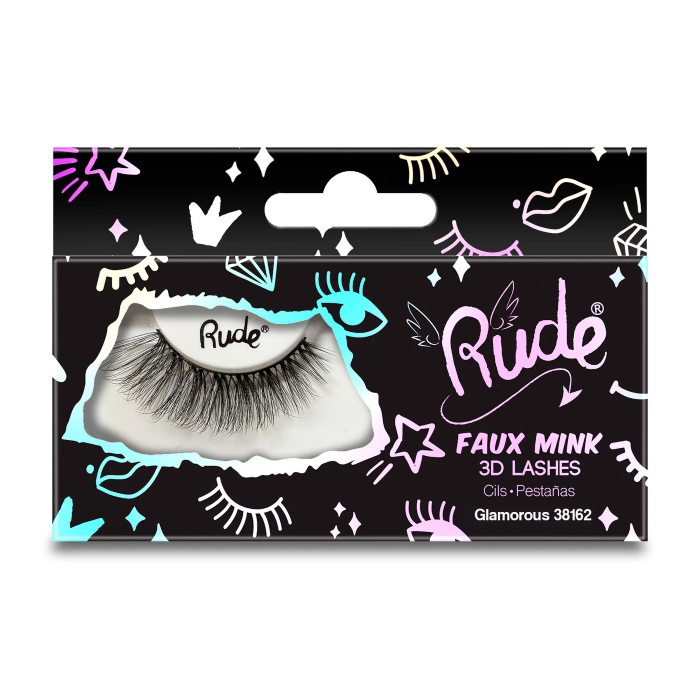 Veštačke trepavice Essential Faux Mink 3D Lashes- Glamorous 810079381623 Ecobeauty