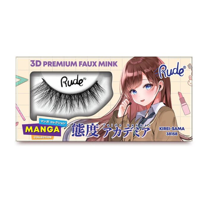 Veštačke trepavice Manga Collection 3D Faux Mink Lashes - Kirei-Sama 810079381586 Ecobeauty