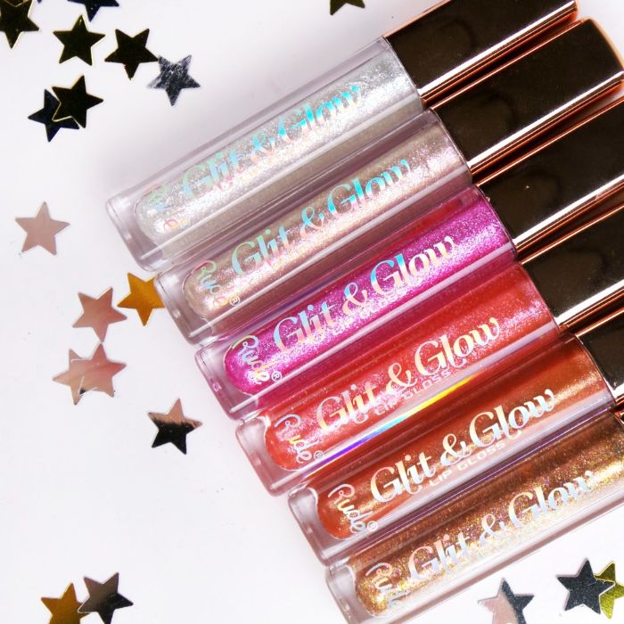 Sjaj za usne sa šljokicama Glit and Glow | RUDE COSMETICS | Ecobeauty