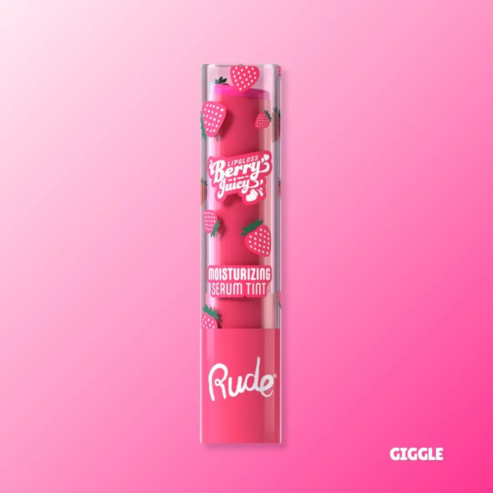 Sjaj za Usne Berry Juicy - Giggle  810079381746 - Rude Cosmetics - Eco Beauty