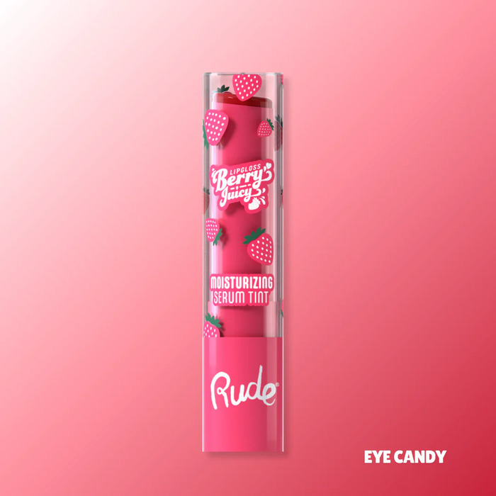 Sjaj za Usne Berry Juicy - Eye Candy -  810079381760 - Rude Cosmetics - Eco Beauty
