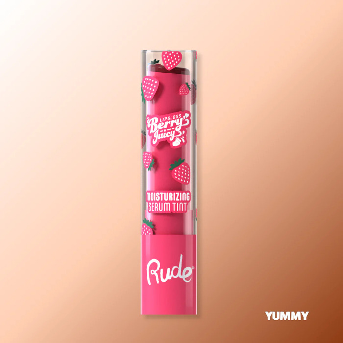 Sjaj za Usne Berry Juicy - Yummy -  810079381791 - Rude Cosmetics - Eco Beauty