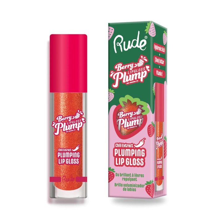  Sjaj za Punije Usne Berry Juicy Plumping Cherry Bomb 810079383085 | Rude Cosmetics | Ecobeauty online