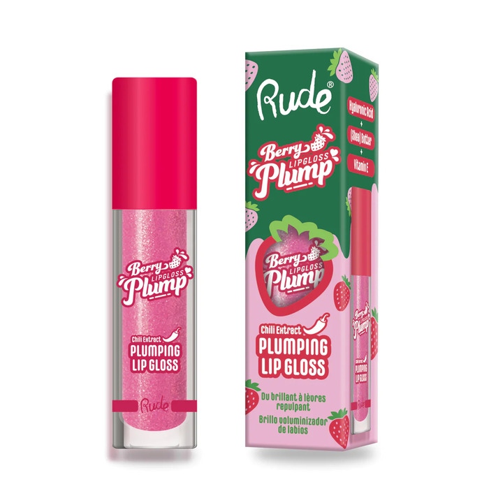  Sjaj za punije usne Berry Juicy Plumping Cotton Candy 810079383047 | Rude Cosmetics | Ecobeauty online