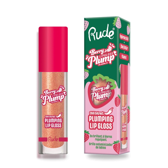  Sjaj za punije usne Berry Juicy Plumping Fairy 810079383054 | Rude Cosmetics | Ecobeauty online