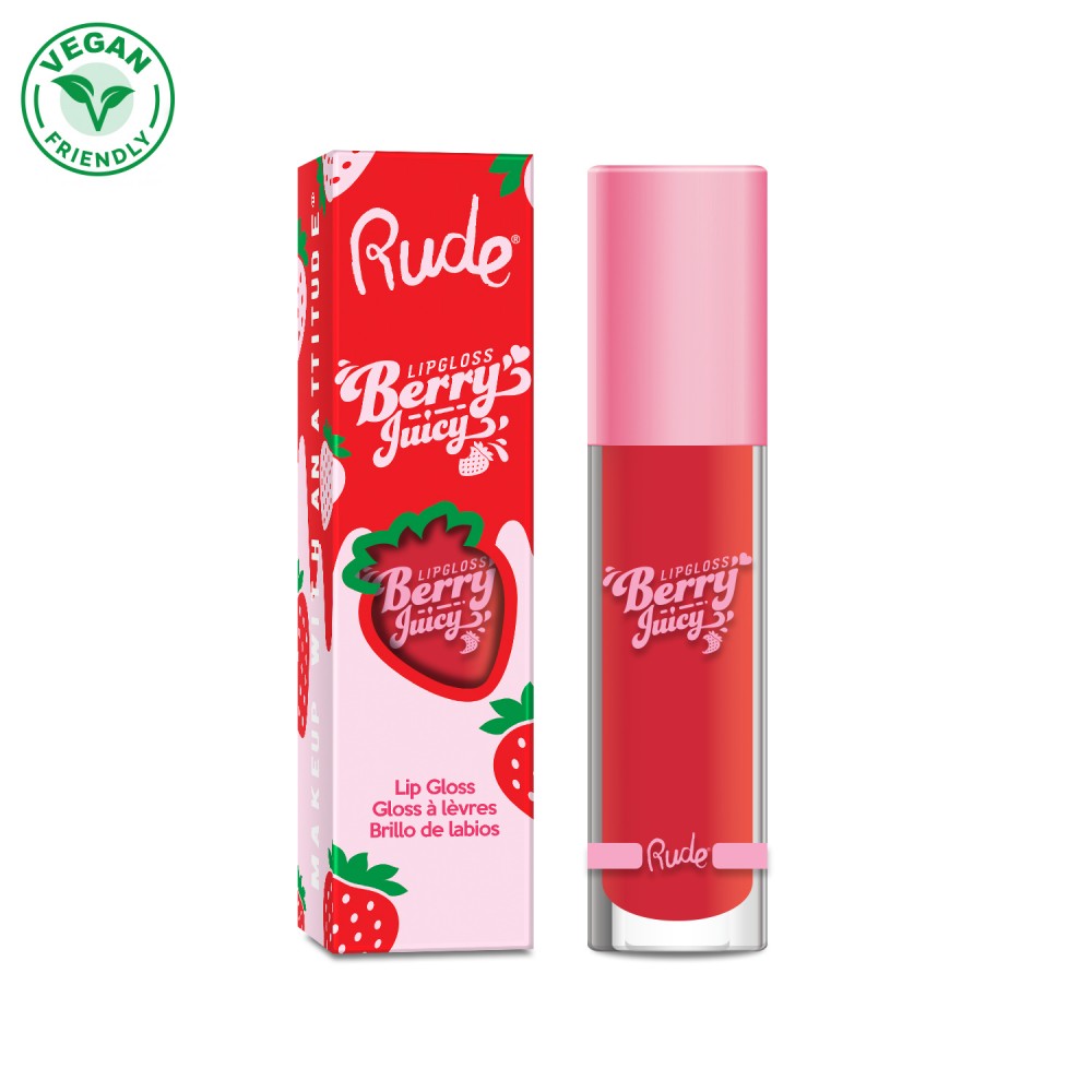 Sjaj za usne Berry Juicy | RUDE COSMETICS | Ecobeauty