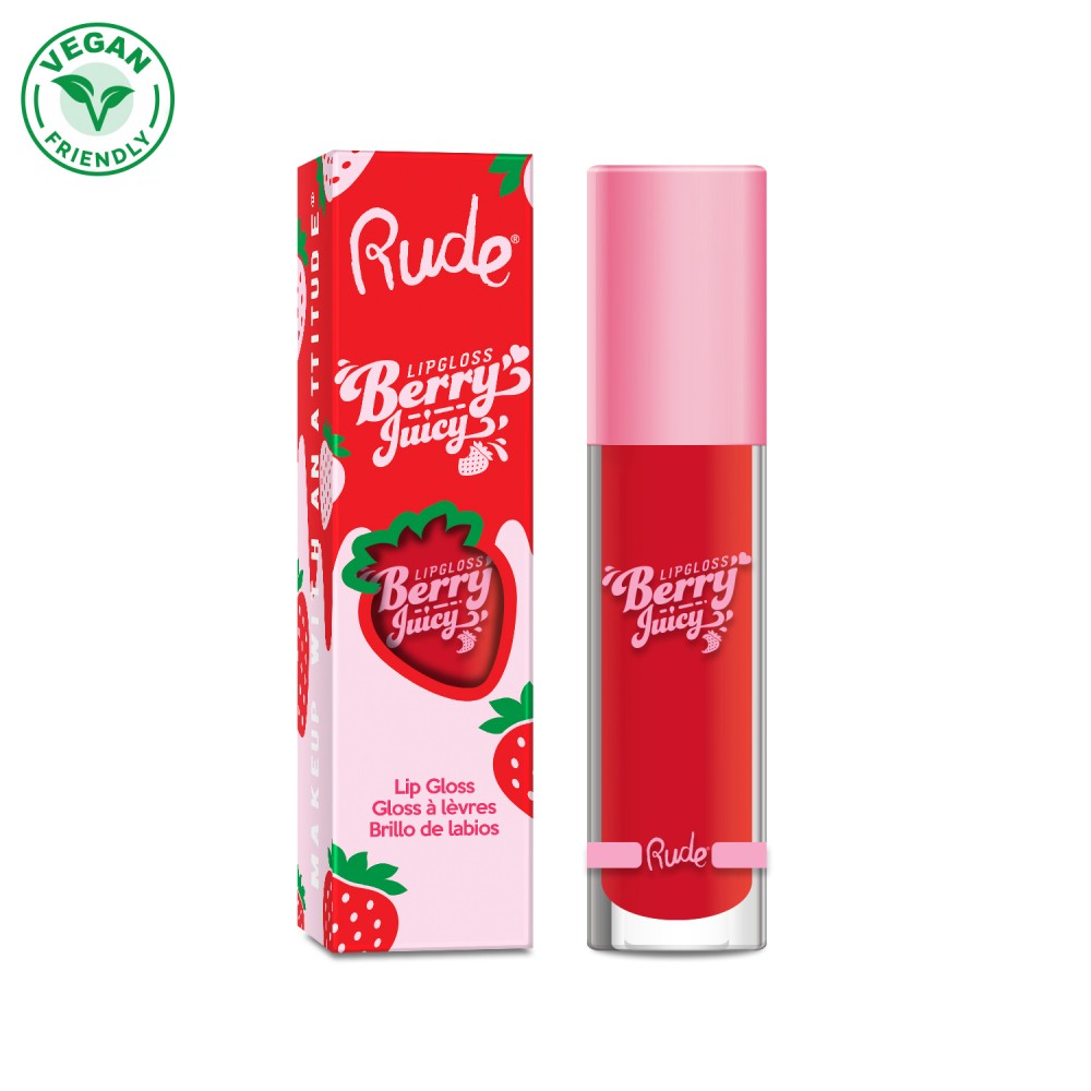 Sjaj za usne Berry Juicy | RUDE COSMETICS | Ecobeauty