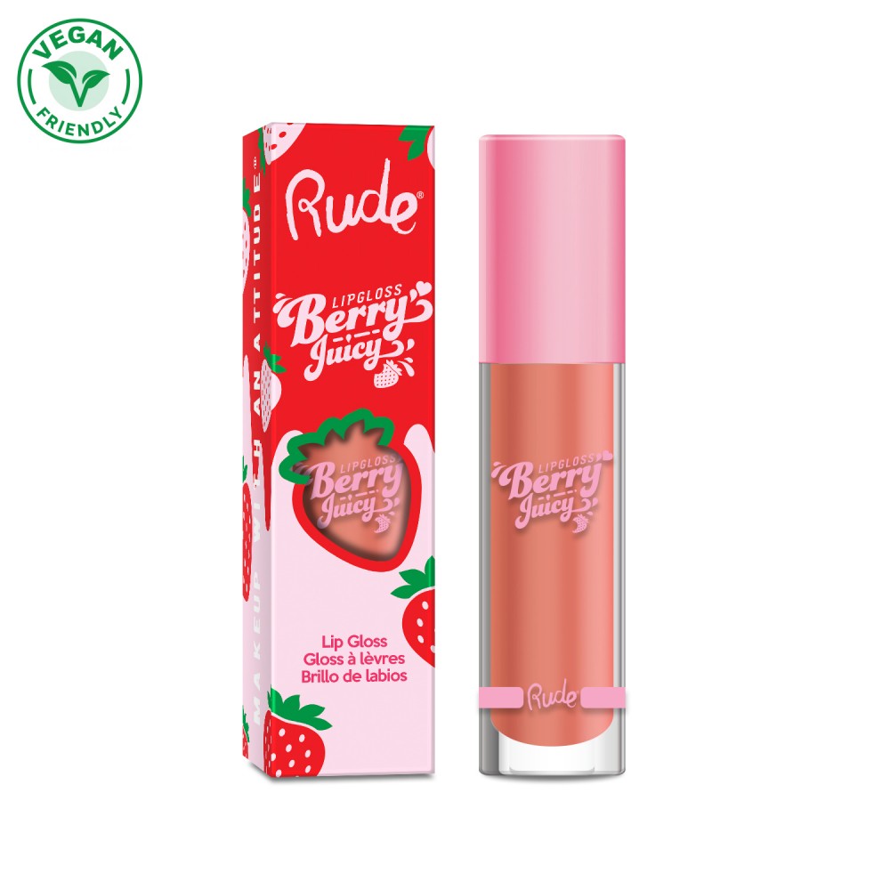 Sjaj za usne Berry Juicy | RUDE COSMETICS | Ecobeauty