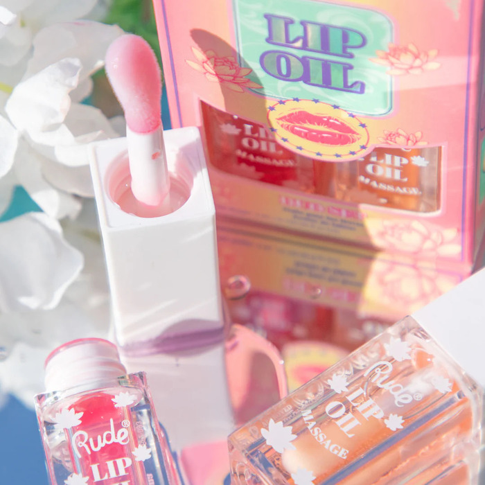 Ulje za usne - Duo set Jagoda i Breskva | Rude Cosmetics | Ecobeauty - 810079387236