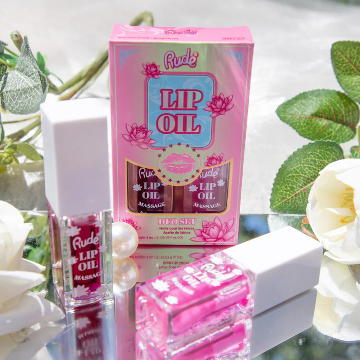 Ulje za usne - Duo set Marakuja i Grejpfrut | Rude Cosmetics | Ecobeauty - 810079387243