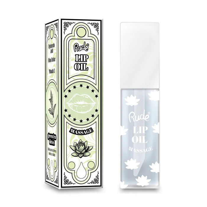 Ulje za usne Massage  Green Tea Detox 5ml 810079381463| Rude Cosmetics | Ecobeauty online