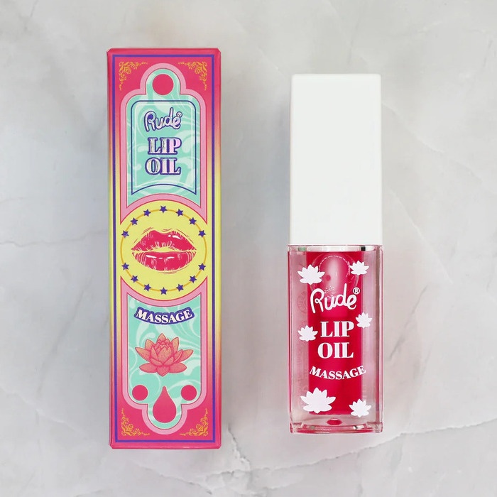 Ulje za usne Massage Strawberry Sauna  810079381432| Rude Cosmetics | Ecobeauty online