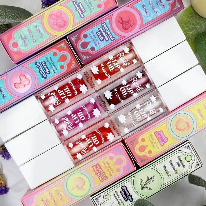 Ulje za usne Massage Strawberry Sauna  810079381432| Rude Cosmetics | Ecobeauty online