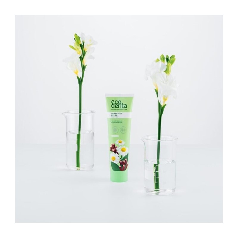 Ecodenta Green Line Sensitivity Relief pasta za osetljive zube sa kamilicom i karanfilicem 100 ml | Ecobeauty