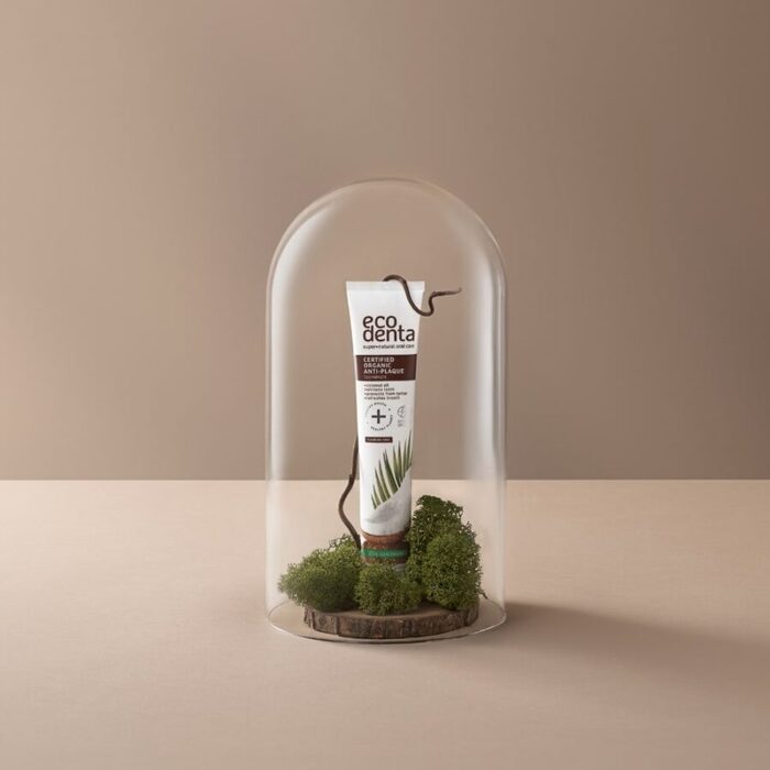 Pasta za zube protiv kamenca i plaka sa kokosovim uljem Ecodenta ORGANIC ANTI-PLAQUE 75ml