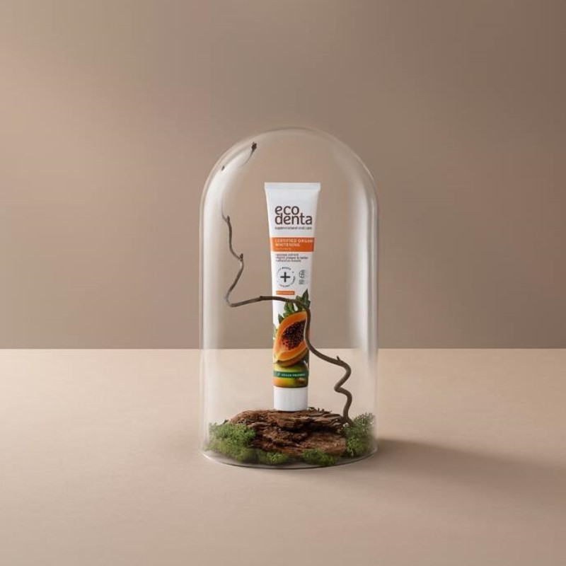 Ecodenta organska pasta za izbeljivanje zuba sa ekstraktom papaje 75 ml | Ecobeauty
