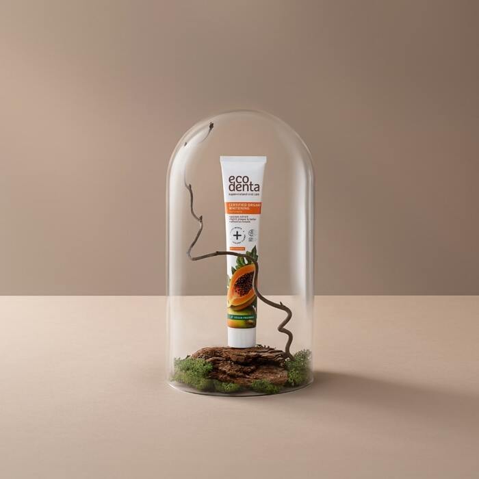Pasta za zube sa efektom izbeljivanja zuba sa ektraktom papaje ORGANIC 75ml
