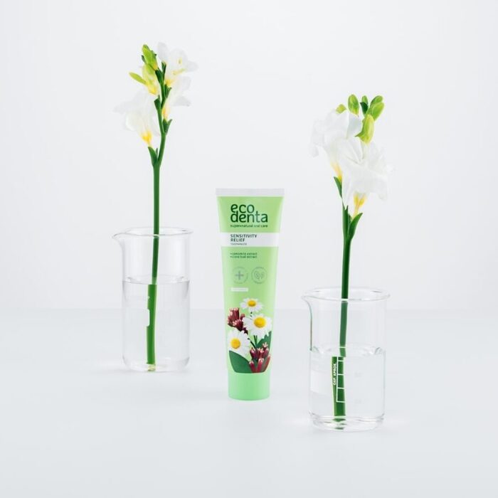 Pasta za osetljive zube i desni Ecodenta GREEN LINE SENSITIVITY RELIEF 100 ml | EcoDenta | Ecobeauty