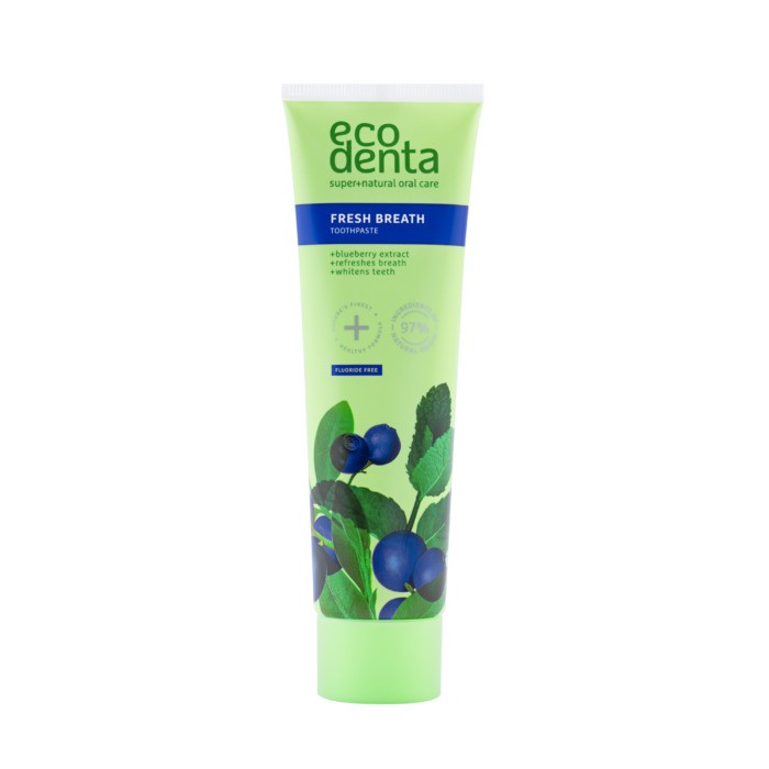 Pasta za zube sa borovnicom svež dah Green line100ml Ecobeauty Ecodenta  4770001007303 