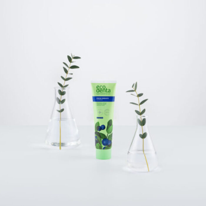 Pasta za zube sa borovnicom svež dah Green line100ml Ecobeauty Ecodenta  4770001007303 