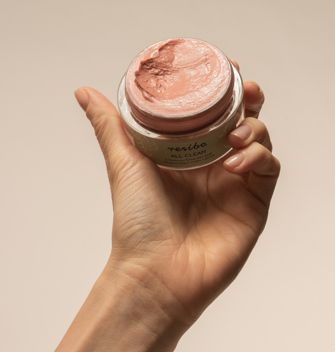 All Clean pročišćavajuća glinena maska | RESIBO | Ecobeauty